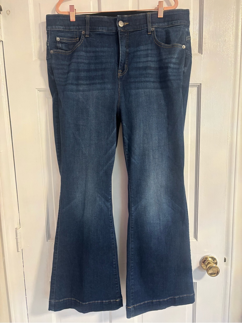 torrid Dark Blue Flare Jeans 16S NWT